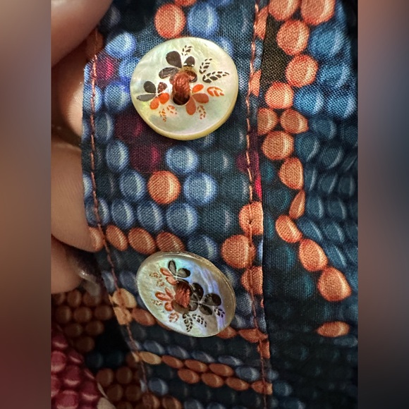 New FARM RIO Beaded Forest Pink Long Sleeve Mini Dress Size Large - Picture 8 of 12